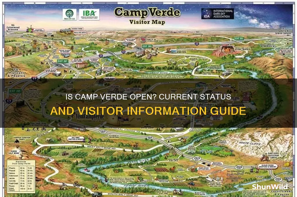is camp verde open