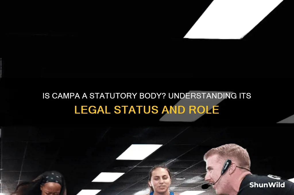 is campa a statutory body