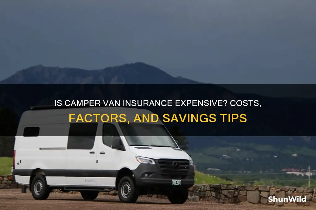 is camper van insurance expensive