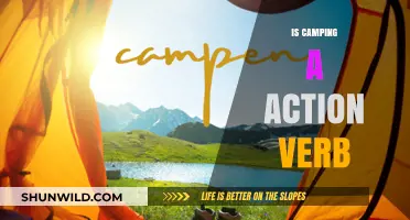 Is Camping an Action Verb? Exploring the Language of Outdoor Adventures