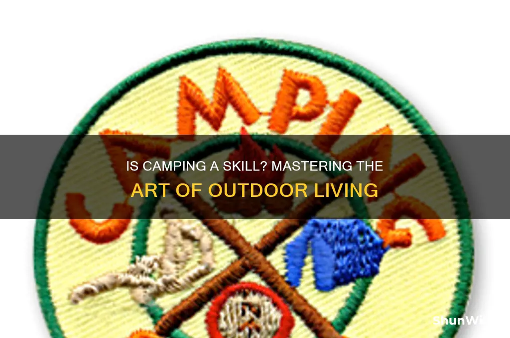 is camping a skill