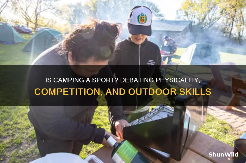 is camping a sport