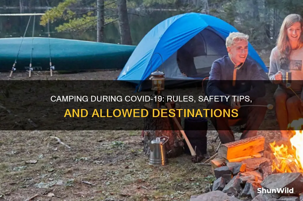 is camping allowed coronavirus
