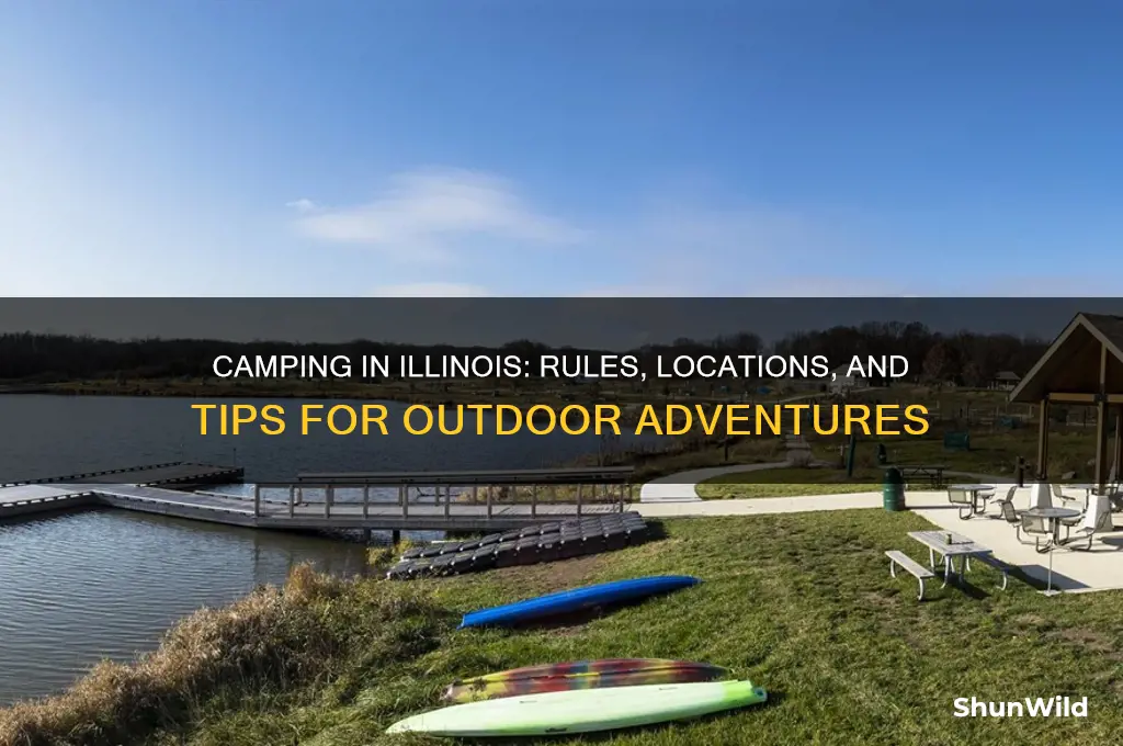 is camping allowed in illinois
