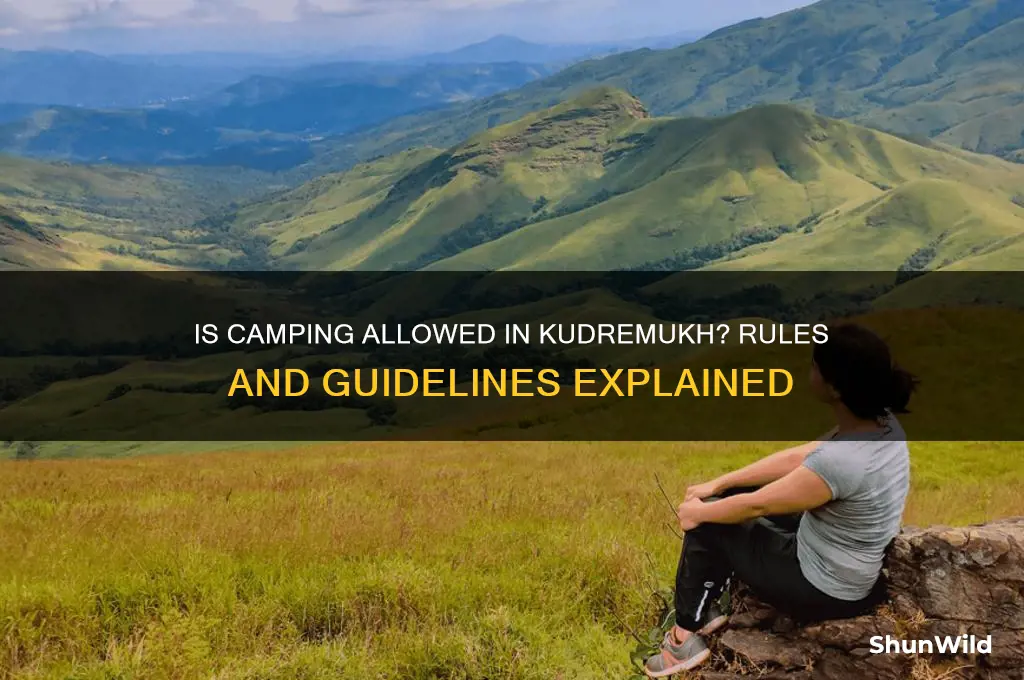 is camping allowed in kudremukh