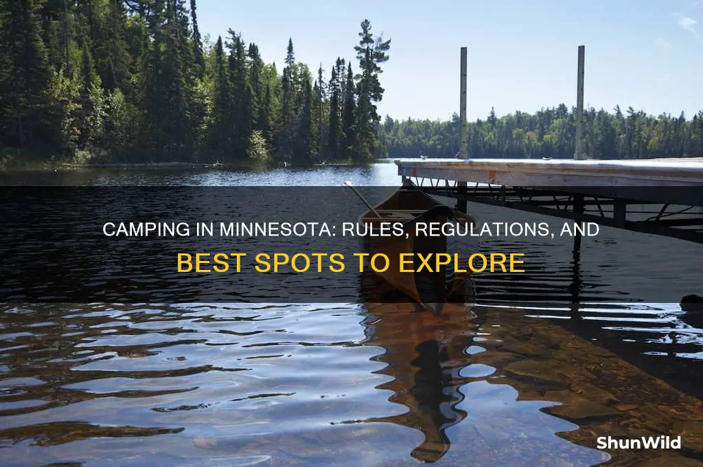 is camping allowed in minnesota