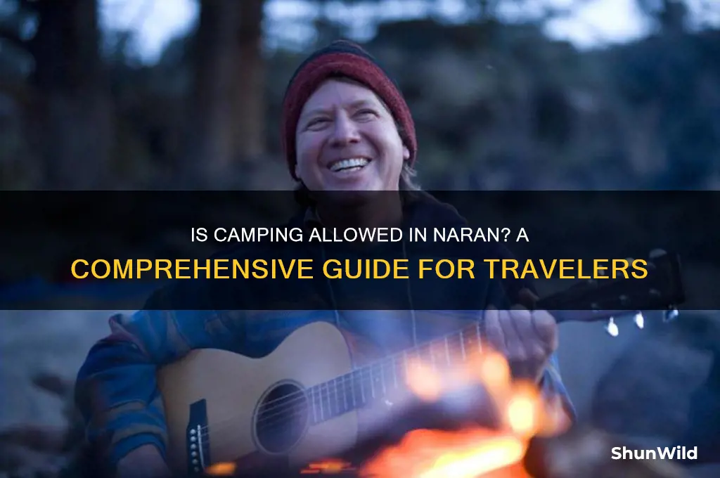 is camping allowed in naran
