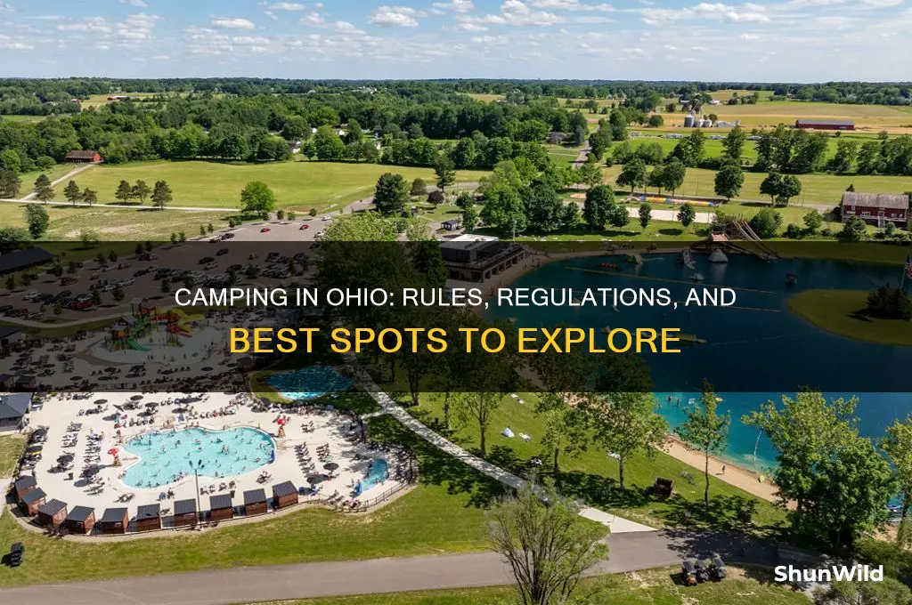 is camping allowed in ohio