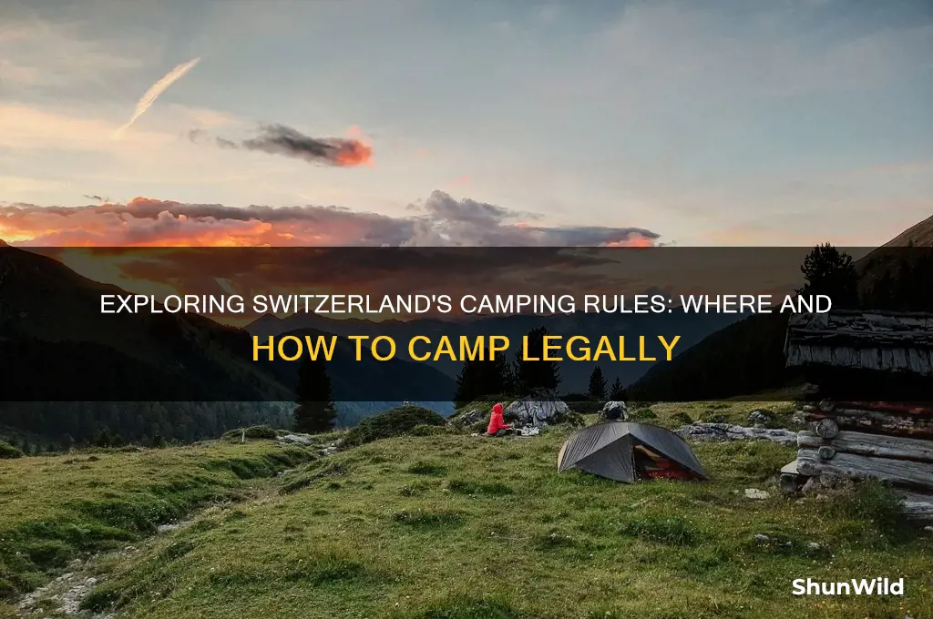 is camping allowed in switzerland