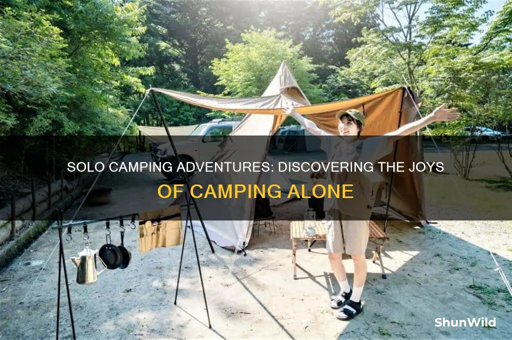 is camping alone fun