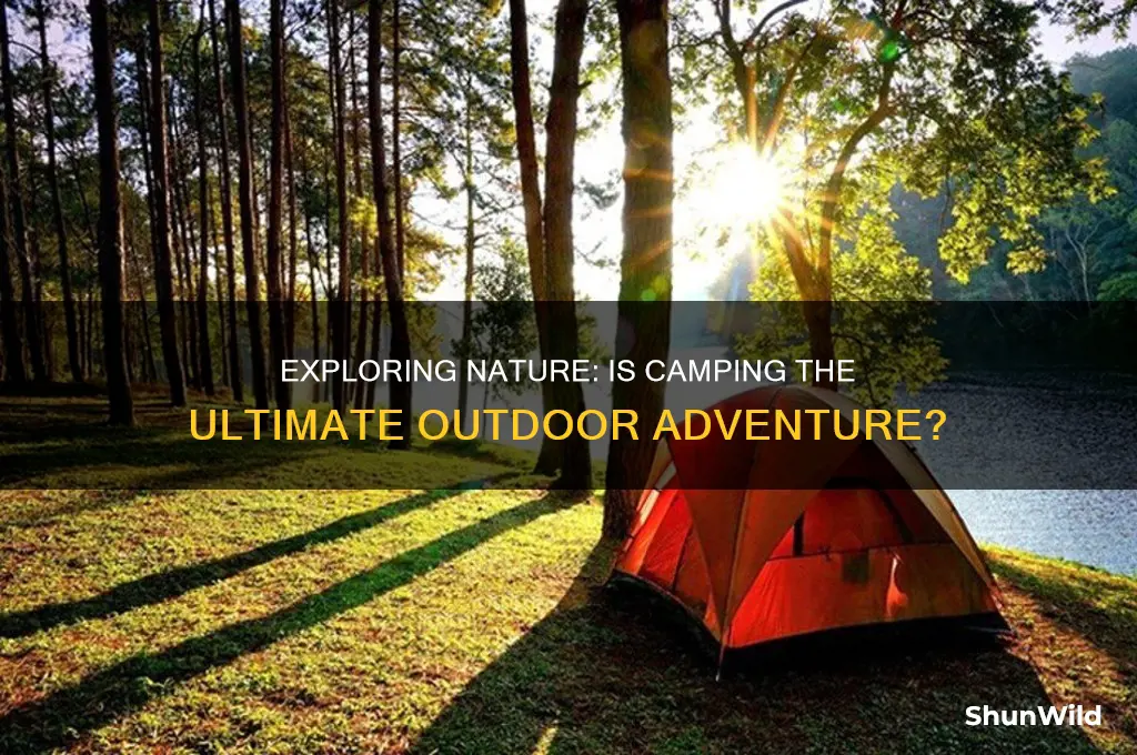 is camping an outdoor activity