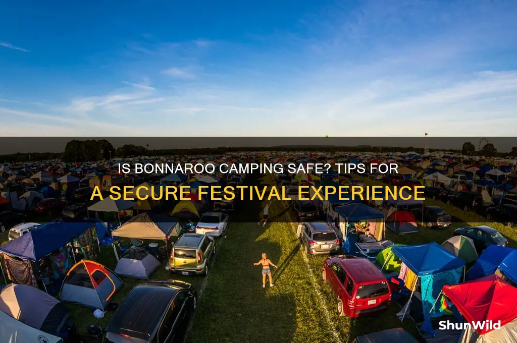 is camping at bonnaroo safe