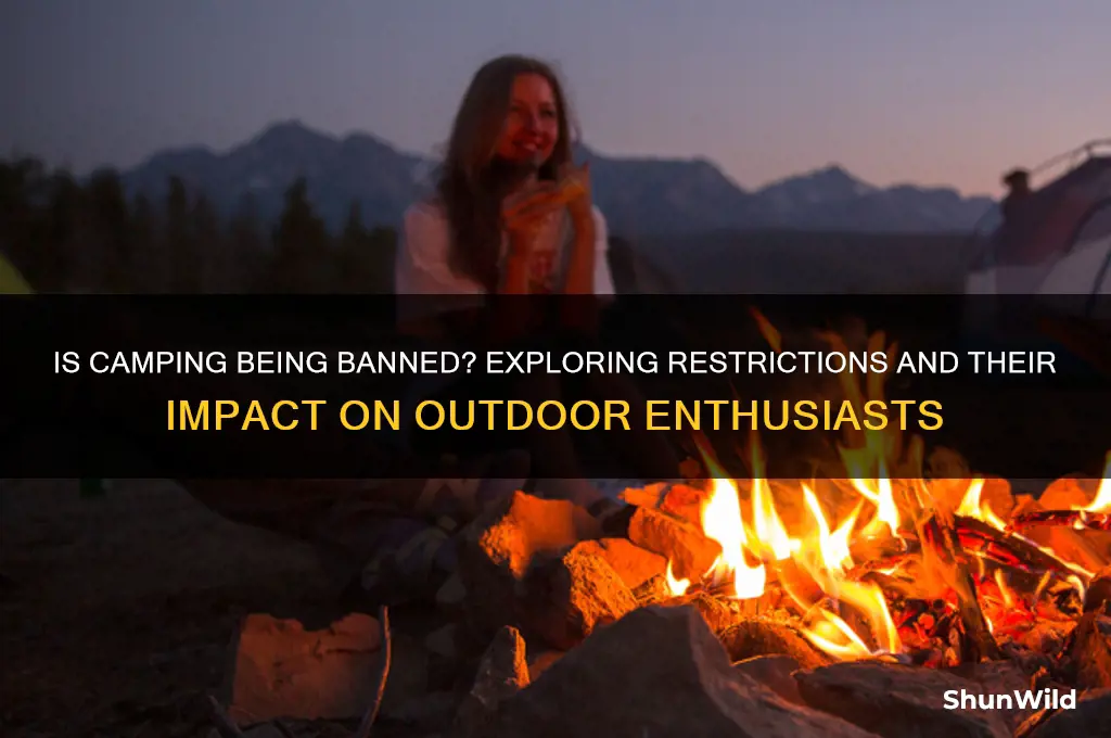 is camping being banned