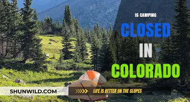 Is Camping Closed in Colorado? Current Status and Updates