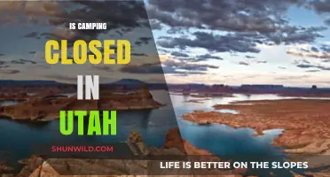 Is Camping Closed in Utah? Current Status and Updates for Campers