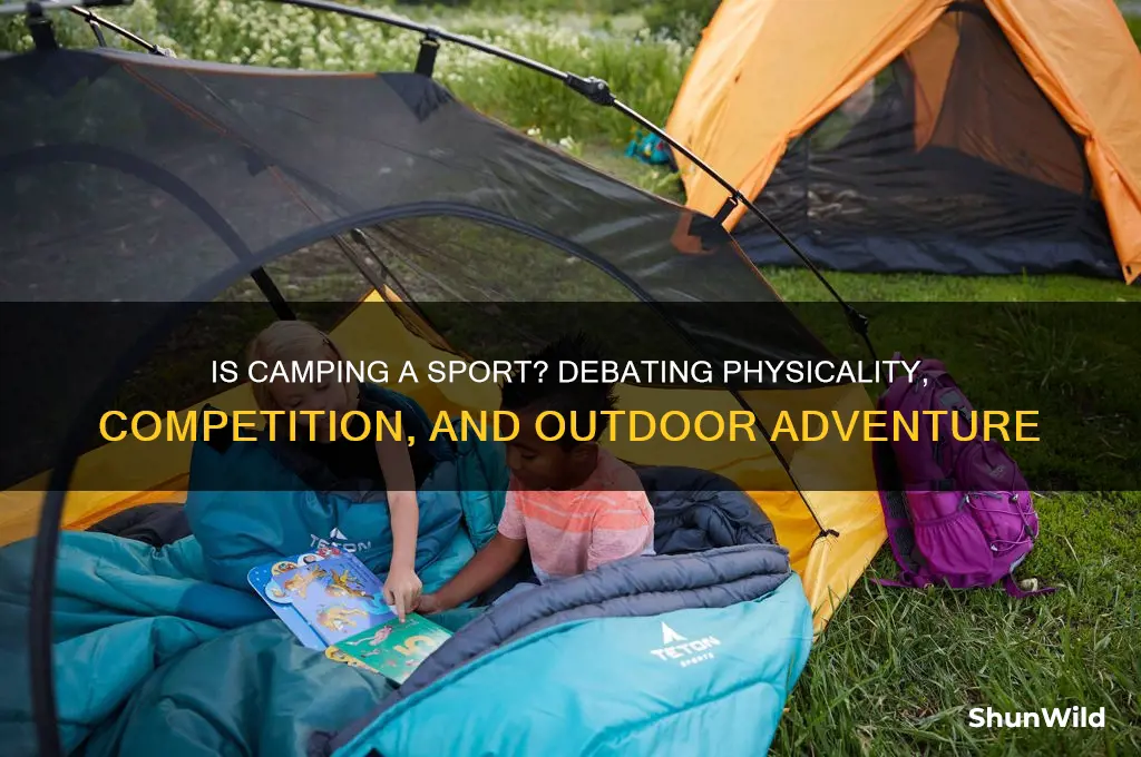 is camping considered a sport