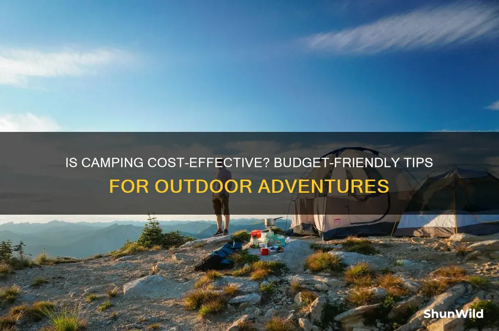 is camping cost effective