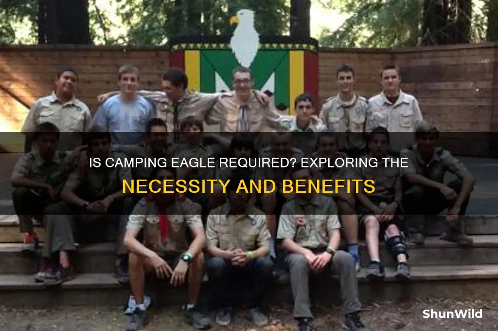 is camping eagle required