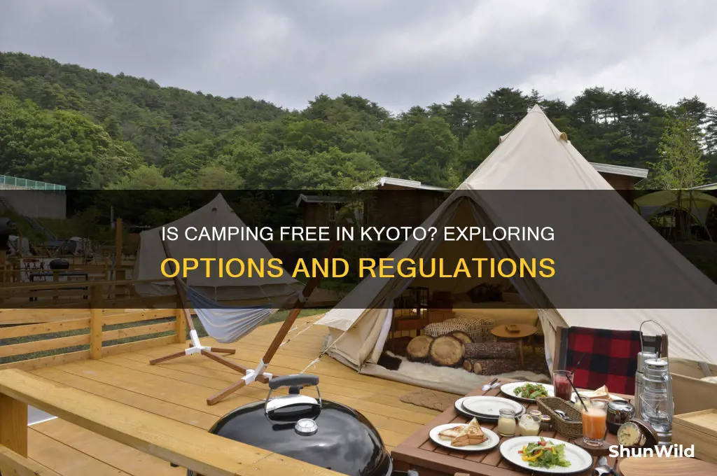 is camping free kyoto