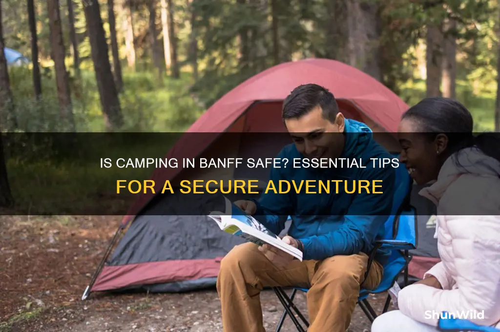 is camping in banff safe