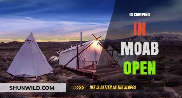 Is Camping in Moab Open? A Guide to Current Availability