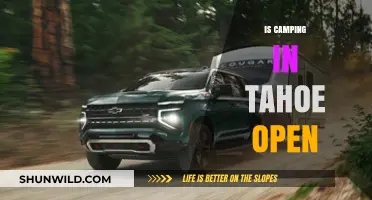 Is Camping in Tahoe Open? Your 2023 Guide to Availability