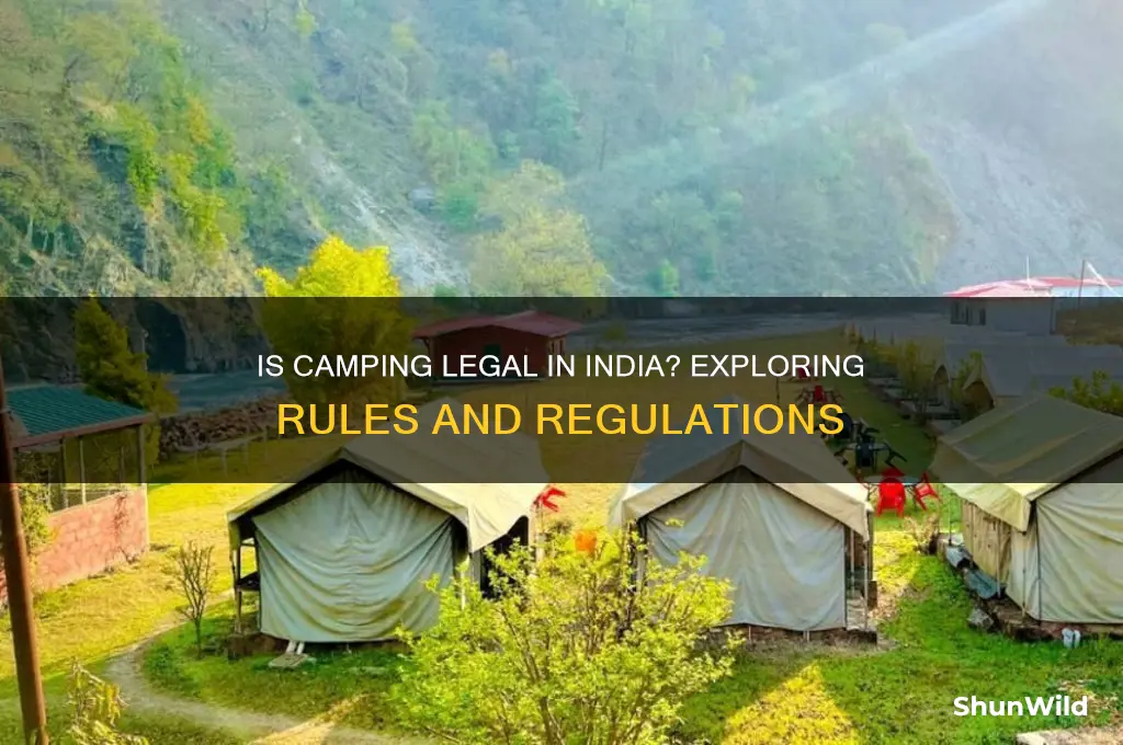 is camping legal in india