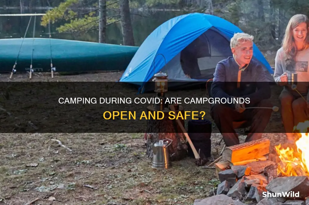 is camping open during covid