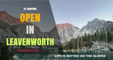 Is Camping Open in Leavenworth? Your 2023 Guide to Outdoor Adventures
