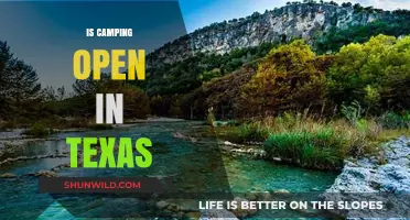 Is Camping Open in Texas? A Guide to Current Park Status