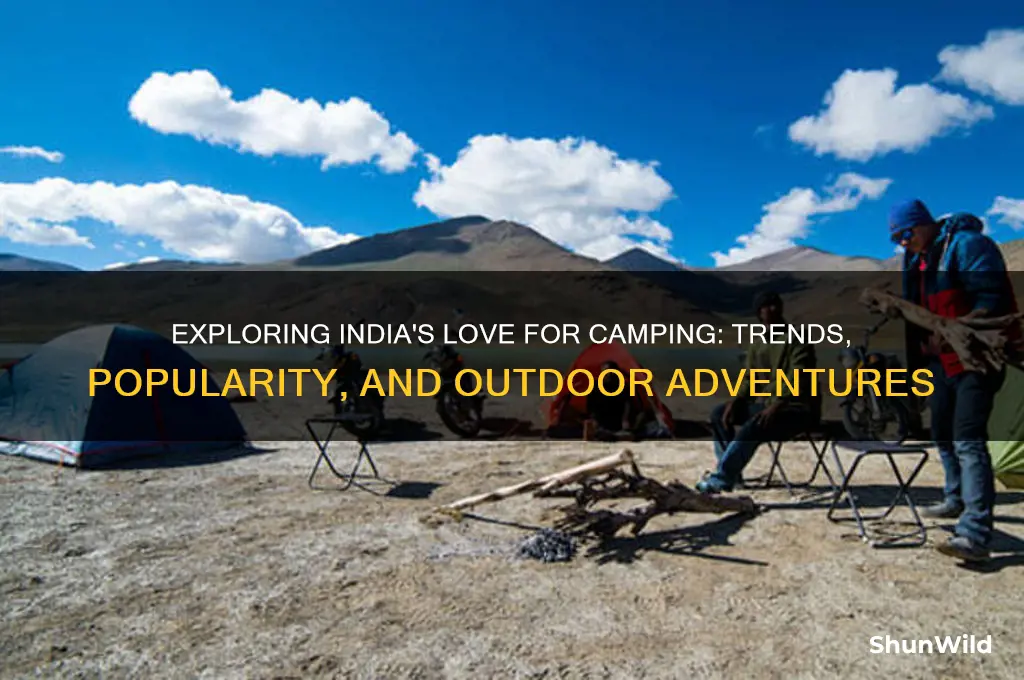 is camping popular in india