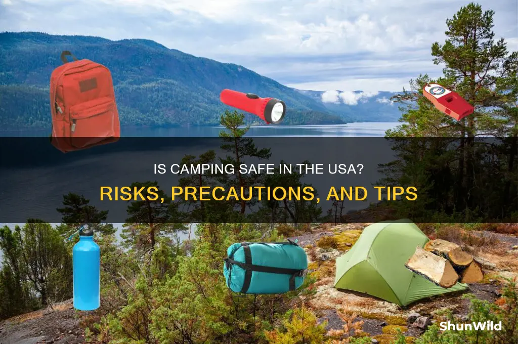 is camping safe in usa