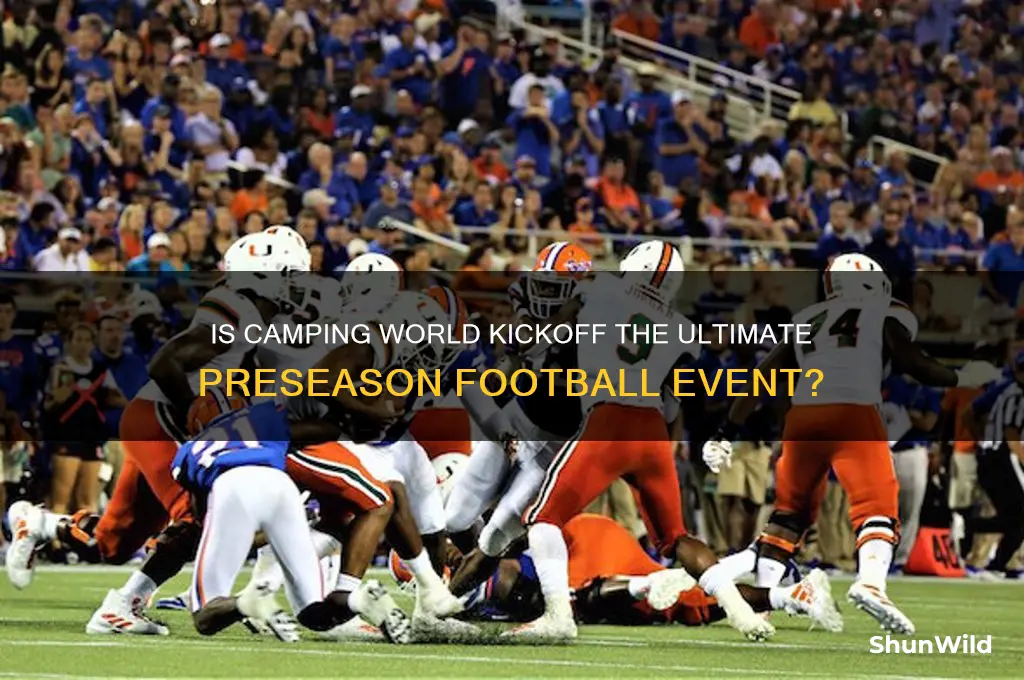 is camping world kickoff preseason