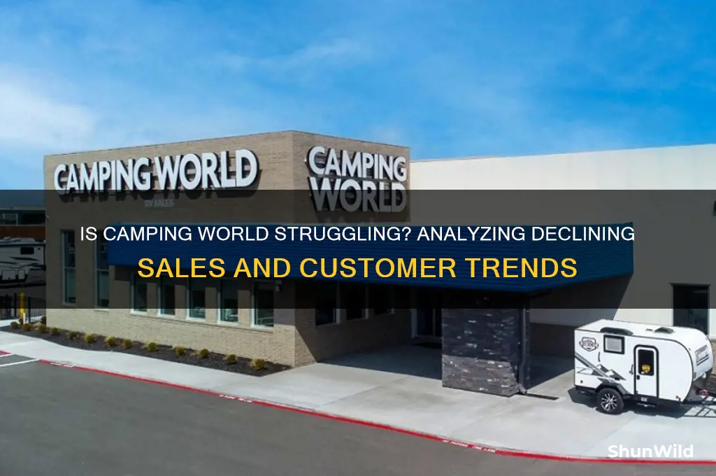 is camping world losing business