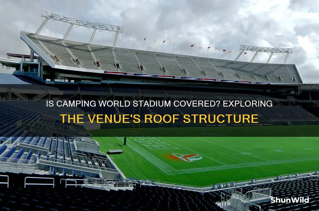 is camping world stadium covered
