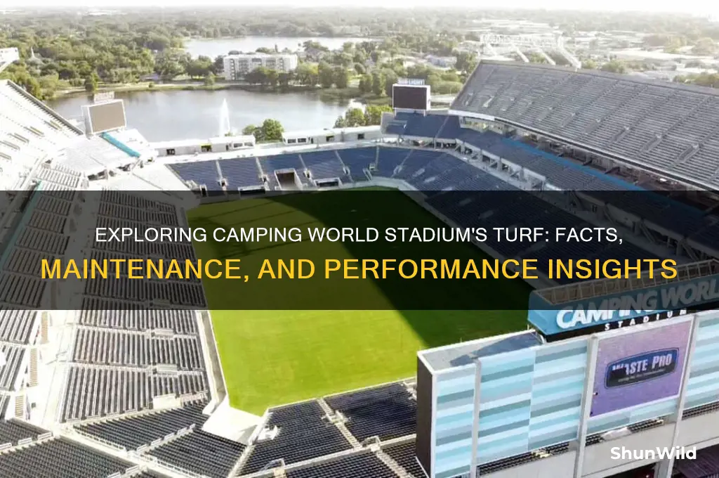 is camping world stadium turf
