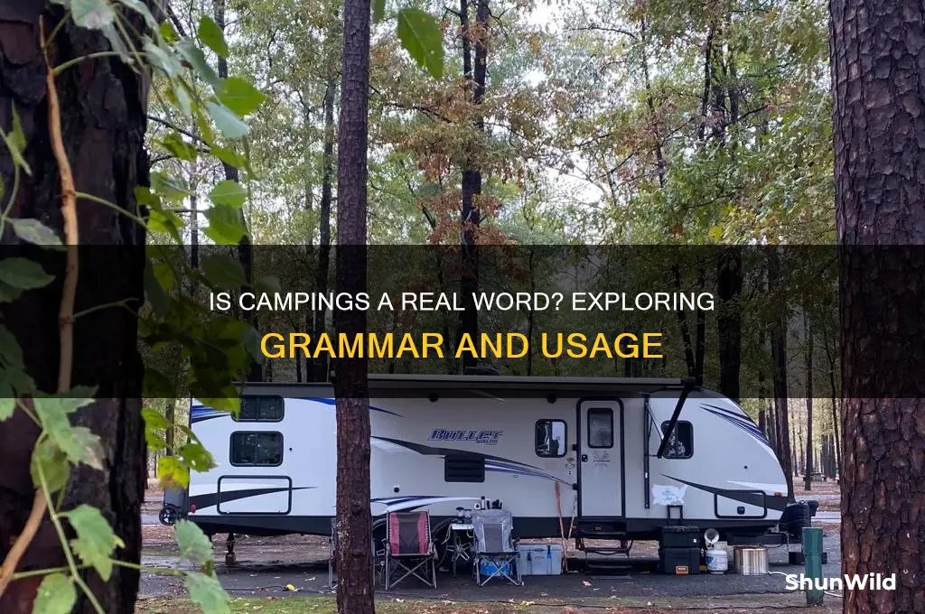 is campings a real word