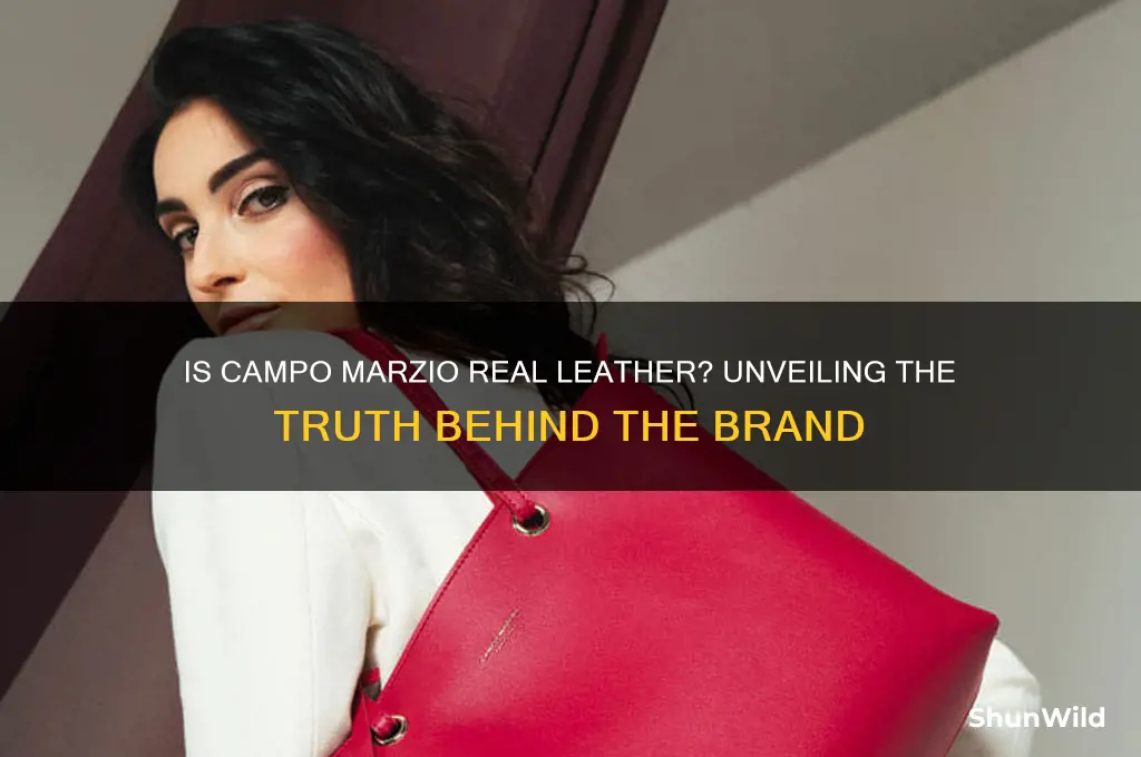 is campo marzio real leather