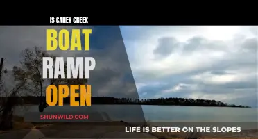 Caney Creek Boat Ramp: Is It Open for Business?