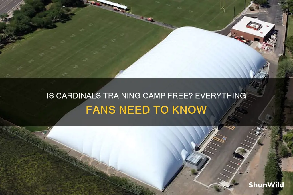 is cardinals training camp free