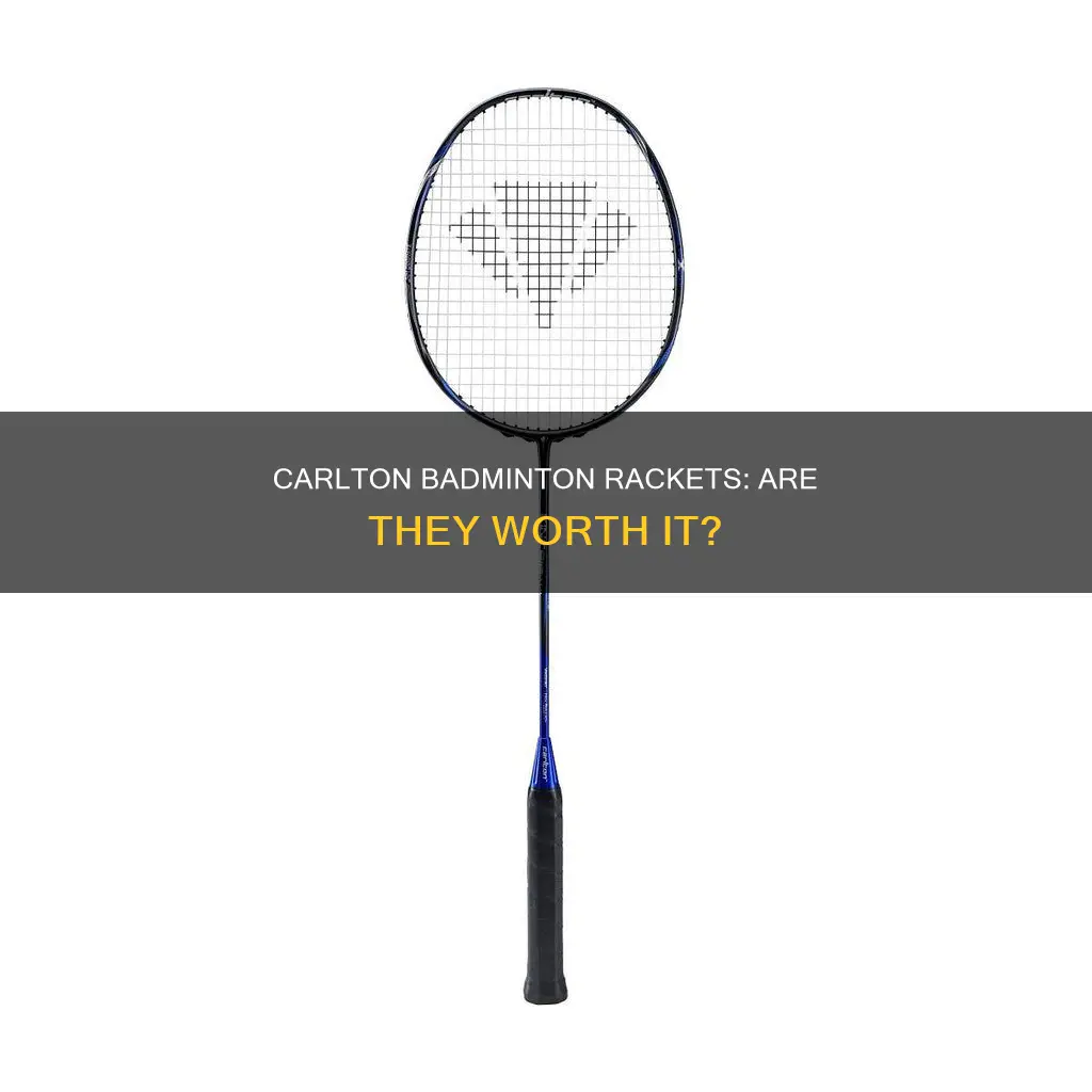 is carlton a good badminton brand