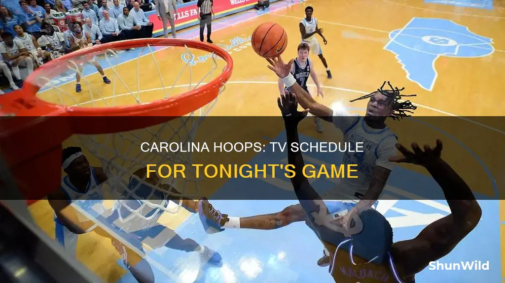 is carolina basketball on tv tonight