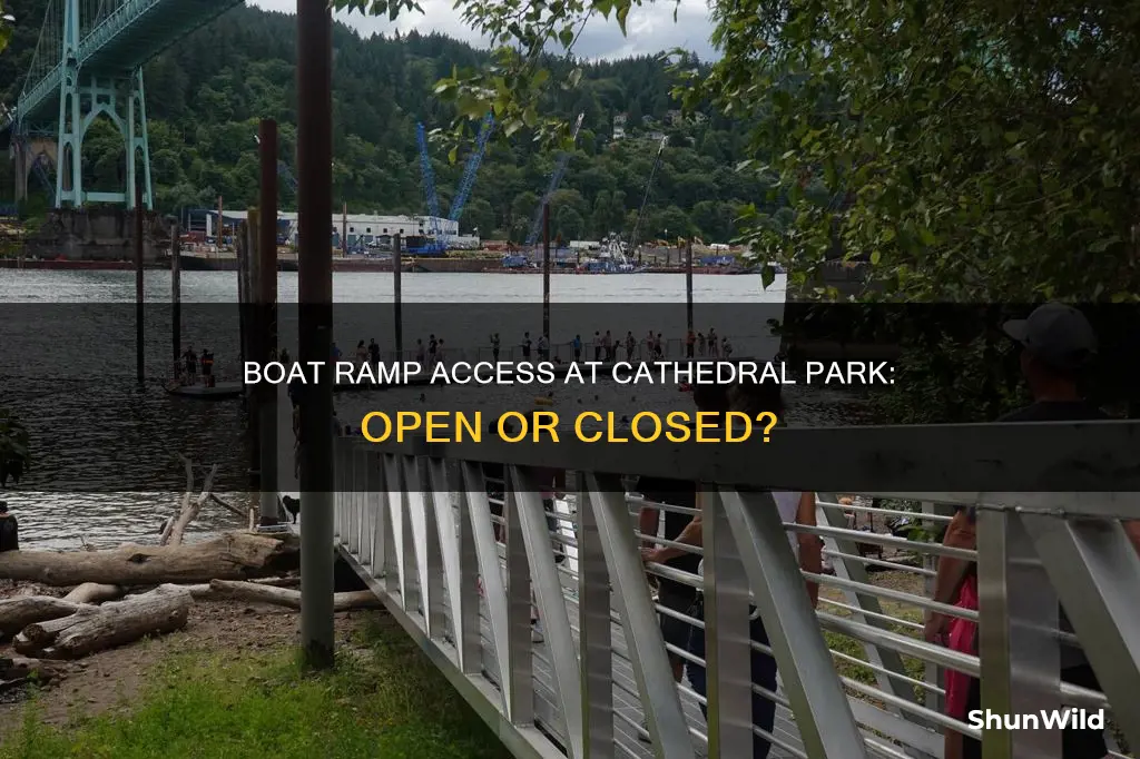 is cathedral park boat ramp open