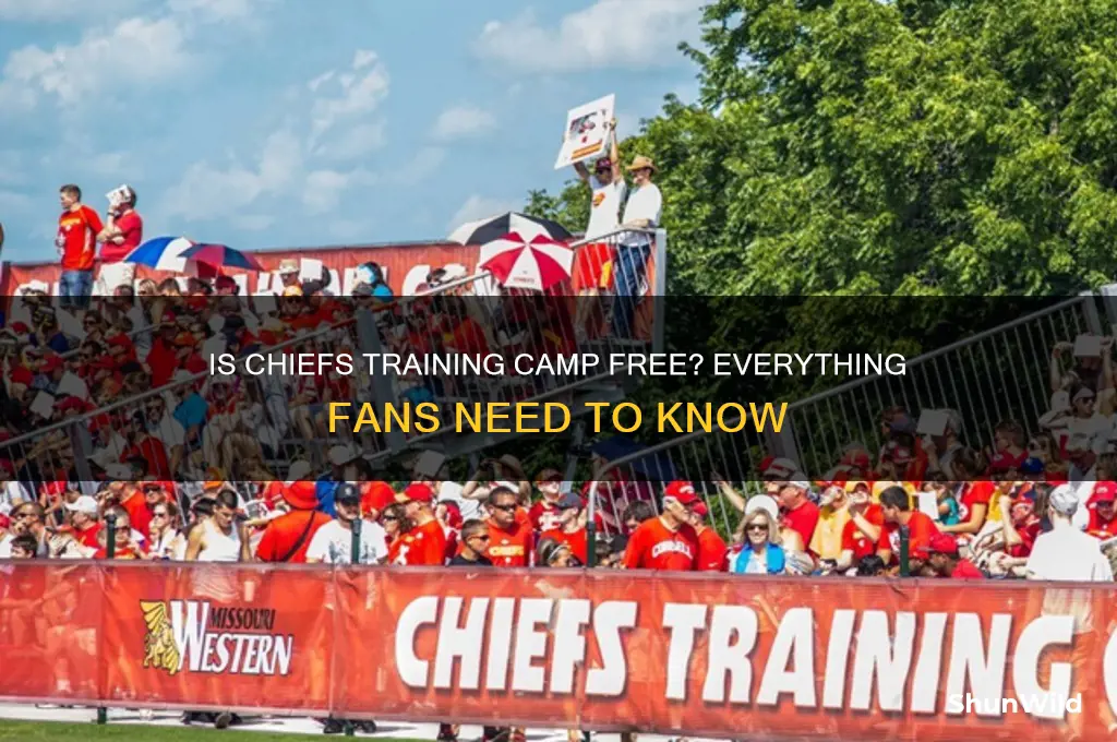 is chiefs training camp free
