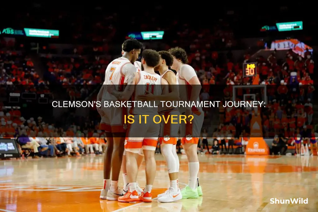 is clemson still in the basketball tournament