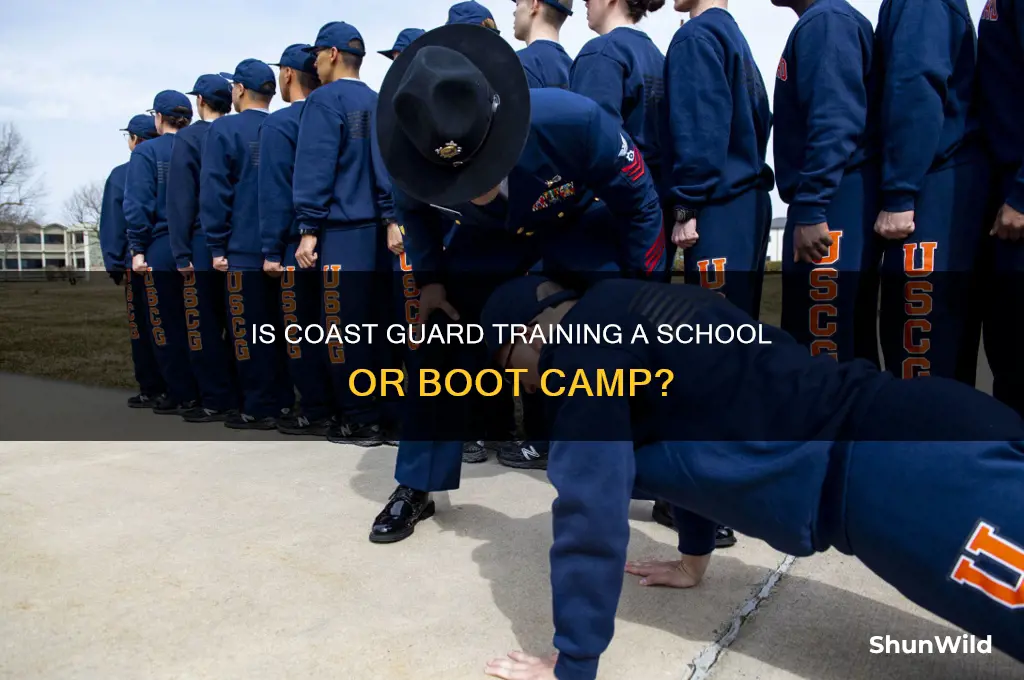 is coast guard a school like boot camp