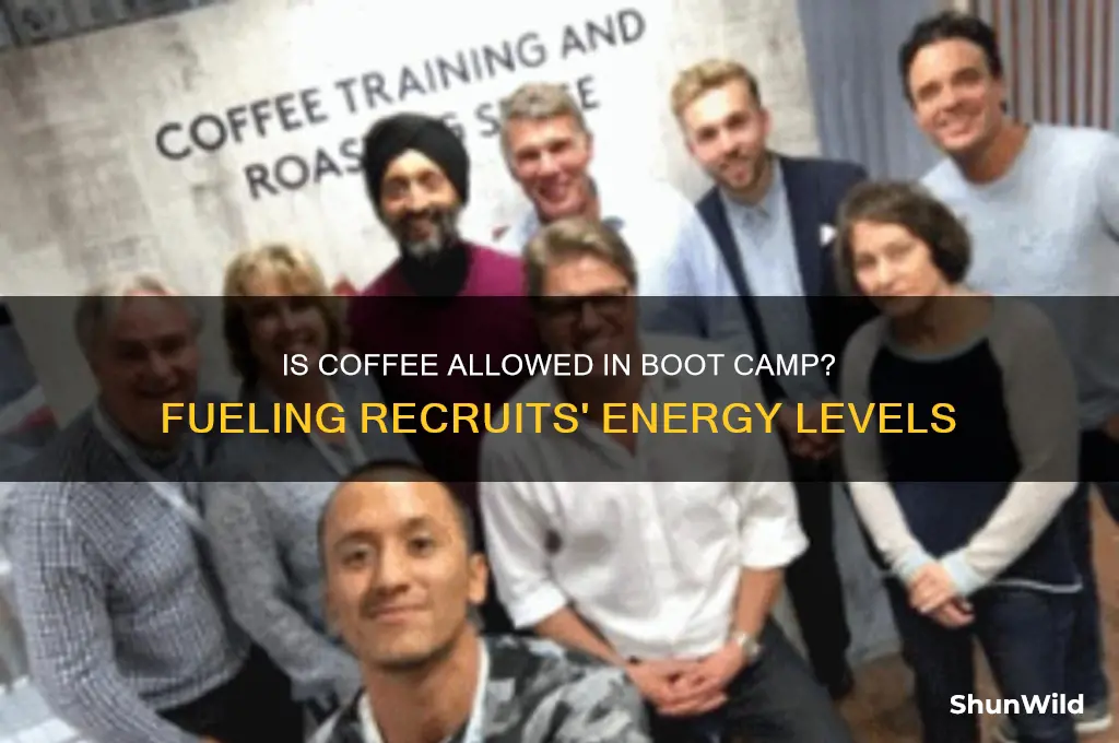 is coffee offered in boot camp