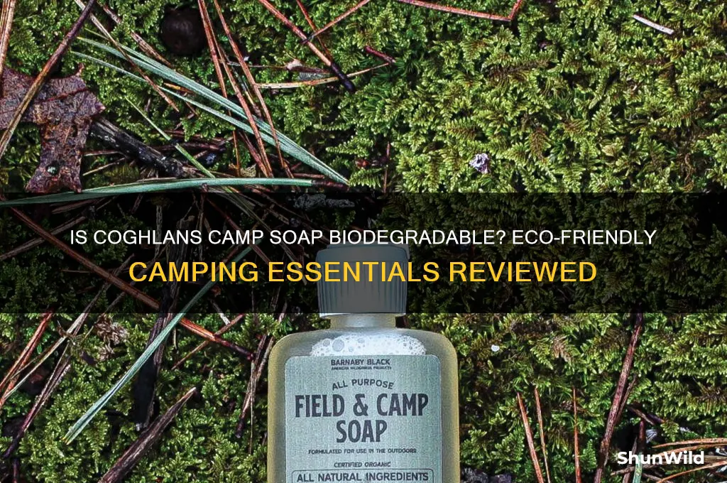 is coghlans camp soap biodegradable