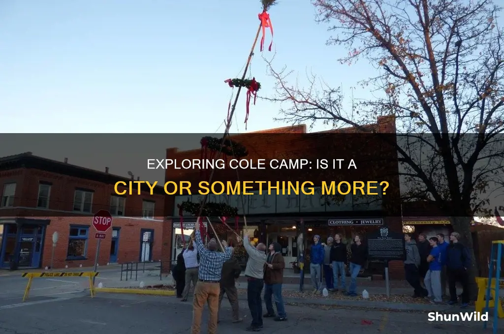 is cole camp is city