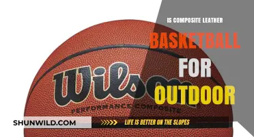 Composite Leather Basketballs: Outdoor Performance